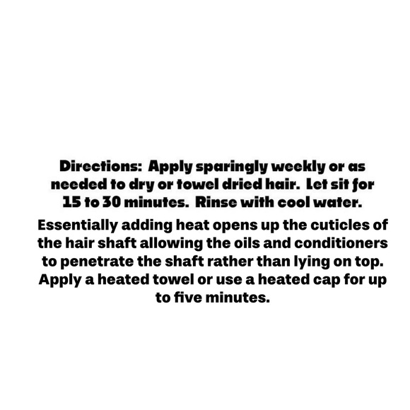 CASTOR OIL - AVOCADO & SUNFLOWER Oil Hair Mask- LAHs Beauty Force - Picture 8 of 10